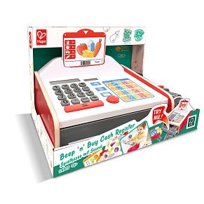 Hape Ξύλινη Ταμειακή Μηχανή Beep N Buy