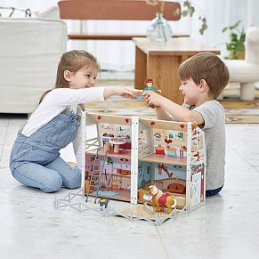 Hape Ξύλινος Στάβλος Pony Club