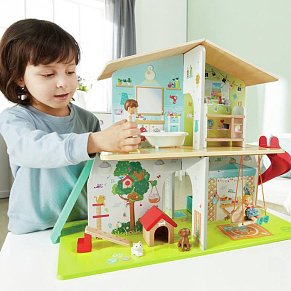 Hape Ξύλινο Μουσικό Κουκλόσπιτο