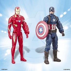 Marvel Avengers  Iron Man Captain America Black Panther Iron Spider Multipack Φιγούρες