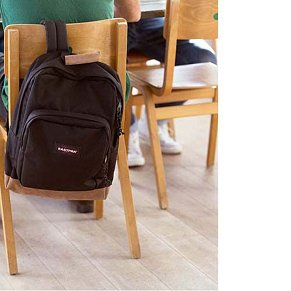 Σχολική Τσάντα Πλάτης Γυμνασίου - Λυκείου Eastpak Houston Black