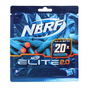 Nerf Σφαίρες Elite 2.0 - 20Pack Refill (F0040)