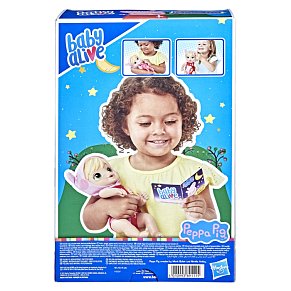 Baby Alive Goodnight Peppa Doll, Blonde Hair