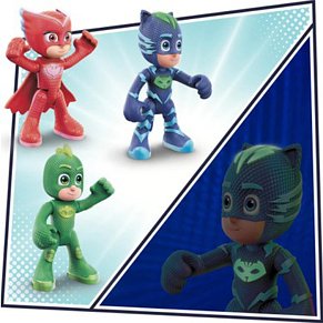 PJ Masks Ήρωες  Vs. Villain Night Time Mission Glow-in-the-Dark