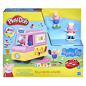 Play-Doh Σετ Παγωτού της Peppa με Παγωτατζίδικο