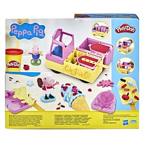 Play-Doh Σετ Παγωτού της Peppa με Παγωτατζίδικο