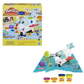 Play-Doh Airplane Explorer Starter Set With Map & Tools