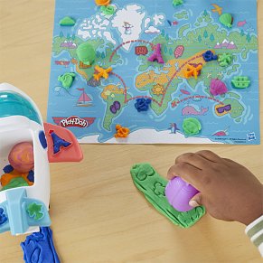 Play-Doh Airplane Explorer Starter Set With Map & Tools