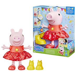 Peppa Pig Μουσική Χορευτική Κούκλα Peppa’s Muddy Puddles Party