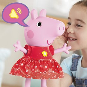 Peppa Pig Μουσική Χορευτική Κούκλα Peppa’s Muddy Puddles Party