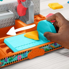 Play-Doh Πάγκος Εργαλείων Stamp & Saw | Δημιουργικό Σετ Κατασκευών για Παιδιά