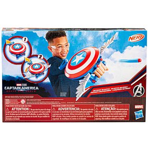 Marvel Captain America Brave New World Nerf Shield Blaster