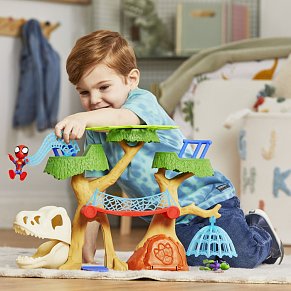 Spidey and His Amazing Friends Dino-Webs Treehouse Playset