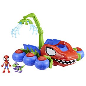 Marvel Spidey and His Amazing Friends – Dino Webs Crawler Vehicle Playset