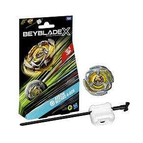 Beyblade X Arrow Wizard 4-80B Starter Pack Top and Launcher
