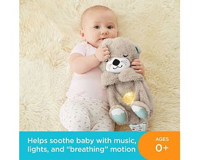 Fisher Price Μαλακή Βίδρα με Κίνηση Αναπνοής και Μουσική