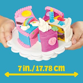 Play-Doh Super Slice Cake Play Kitchen Σετ