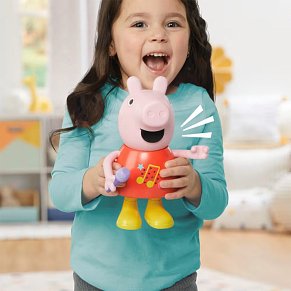 Peppa Pig Κούκλα Talk & Sing – Διαδραστικό Λούτρινο Παιχνίδι