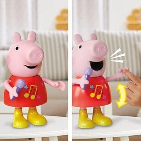 Peppa Pig Κούκλα Talk & Sing – Διαδραστικό Λούτρινο Παιχνίδι