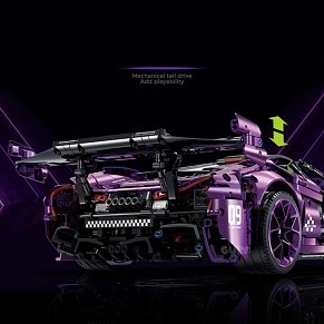 McLaren P1 GTR 1:8 Hypercar Building Blocks – 3,224 Pieces
