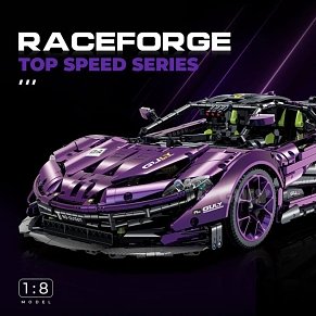 McLaren P1 GTR 1:8 Hypercar Building Blocks – 3,224 Pieces