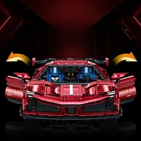 Ferrari SF90 Stradale 1:8 Supercar Building Blocks – 3,639 Pieces