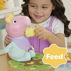 Peppa Pig Oinks & Snuggles Baby Evie Διαδραστική Κούκλα