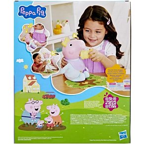 Peppa Pig Oinks & Snuggles Baby Evie Διαδραστική Κούκλα