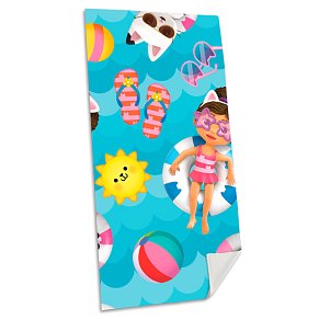 Πετσέτα Θαλάσσης 100% Βαμβάκι 70x140 εκ. Gabby's Dollhouse
