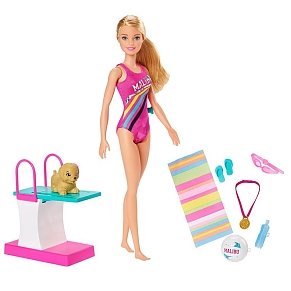 Barbie® DHA-Κολυμβήτρια