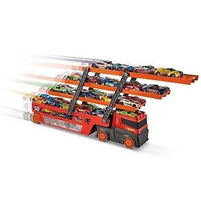 Hot Wheels® Νταλίκα Γκαράζ Έξι Επιπέδων