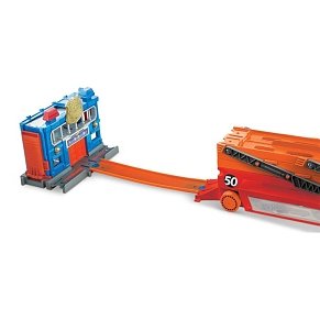 Hot Wheels® Νταλίκα Γκαράζ Έξι Επιπέδων