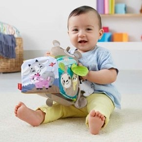 Fisher Price Μαλακό Βιβλιαράκι Δραστηριοτήτων