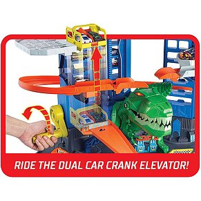 Hot Wheels® Απόλυτο Γκαράζ Με Ρομποδεινόσαυρο