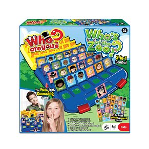 MAM Επιτραπέζιο Παιχνίδι Who Are You & Who’s At The Zoo 2 σε 1 (GPF026)
