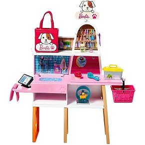 Barbie® Boutique Playset with 4 Pets