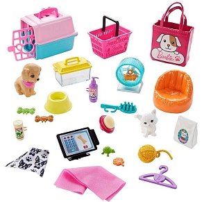 Barbie® Boutique Playset with 4 Pets