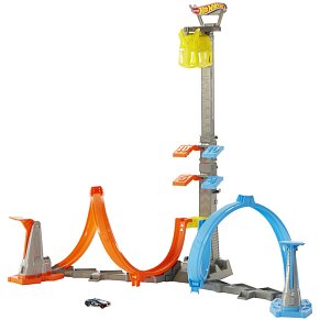 Hot Wheels Πίστα Διπλή Εκτόξευση Και Λούπ