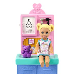 Barbie® Career Pediatrician Playset, Brunette Doll