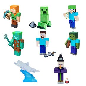 Minecraft Φιγούρες Δράσης & Αξεσουάρ 8cm