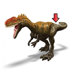 Jurassic World Βασική Φιγούρα Δεινόσαυρου Με Σπαστά Μέλη Savage Strike™ Monolophosaurus