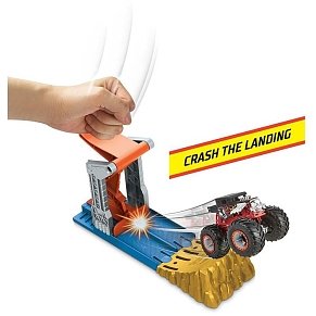 Hot Wheels® Monster Trucks Εκτόξευση Και Σύγκρουση