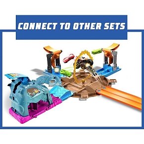 Hot Wheels® Σετ Παιχνιδού Monster Trucks - Πίστα Σούπερ Ρόδα