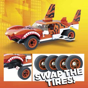 Hot Wheels Monster Trucks Οχήματα Tiger Shark
