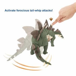 Jurassic World MEGA Destroyers™ Stegosaurus  ΜΕ ΛΕΙΤΟΥΡΓΙΑ ΠΟΛΛΑΠΛΗΣ ΕΠΙΘΕΣΗΣ