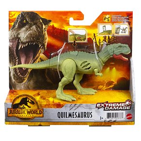 Jurassic World Extreme Damage Quilmesaurus Φιγούρες Δεινοσαύρων Με Σπαστά Μέλη