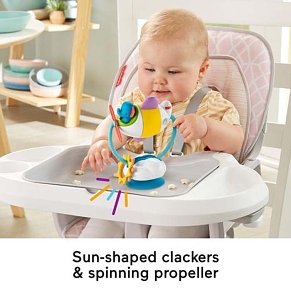 Fisher Price Αεροπλανάκι Δραστηριοτήτων Με Βεντούζα