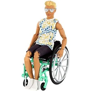Barbie® Ken Fashionistas Με Αναπηρικό Αμαξίδιο