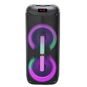 Φορητό Ηχέιο Karaoke Μικρόφωνο 2x 8'' Aσύρματo Μικρόφωνo