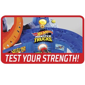 Hot Wheels® Trucks Πίστα με Ηφαίστειο T-Rex